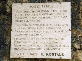 Eugenio Montale - Poesia Valmorbia sritta durante la prima guerra mondiale